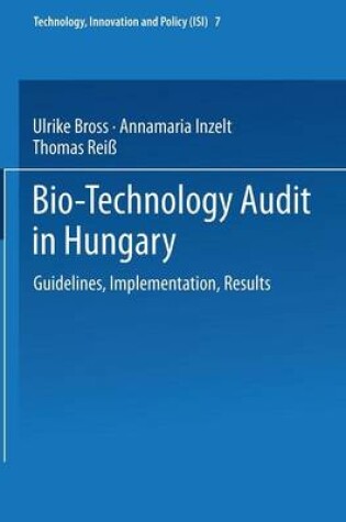 Cover of Bio-Technology Audit in Hungary