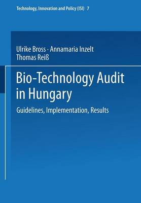 Cover of Bio-Technology Audit in Hungary