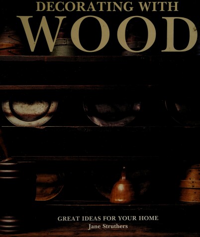 Book cover for Decorating with Wood