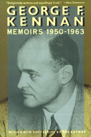 Cover of Memoirs 1950-1963