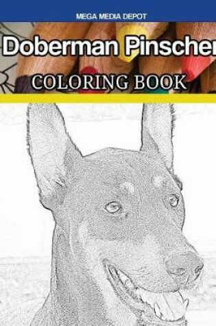 Cover of Doberman Pinscher Coloring Book