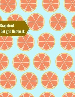 Book cover for Grapefruit Dot Grid Notebook