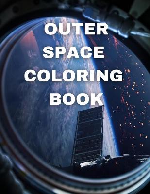 Book cover for Outer Space Coloring Book