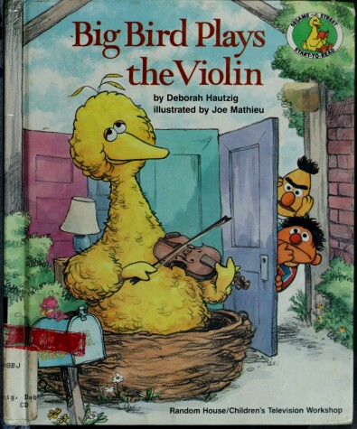 Book cover for Sesst-Big Bird Plays the Violin #