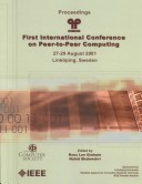 Book cover for 1st International Conference on Peer-to-Peer Computing (P2P 2001)