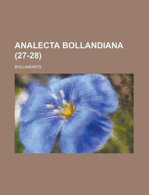 Book cover for Analecta Bollandiana (27-28 )