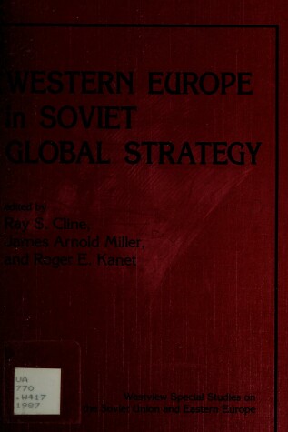 Book cover for Western Europe In Soviet Global Strategy