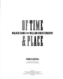 Book cover for Of Time & Place