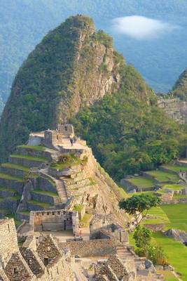 Book cover for Machu Picchu in the Andes Mountains of Peru