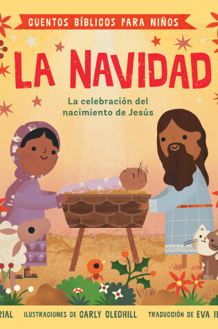 Cover of Cuentos bíblicos para niños: La Navidad