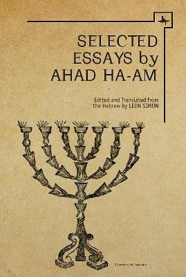 Book cover for Ahad Ha-Am