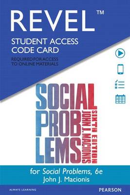 Book cover for Revel for Social Problems -- Access Card