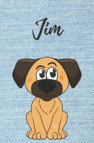 Cover of personalisiertes Notizbuch Hunde / Malbuch / Tagebuch / Journal / DIN A5 / Geschenk Jim