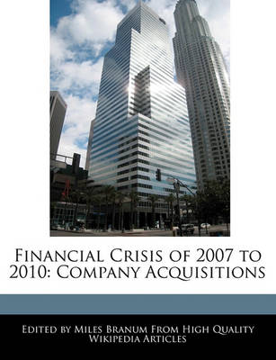 Book cover for Financial Crisis of 2007 to 2010