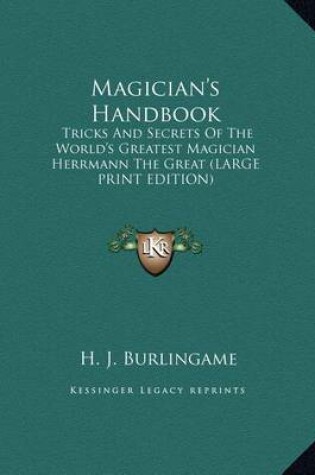 Cover of Magician's Handbook