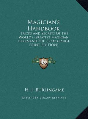 Cover of Magician's Handbook