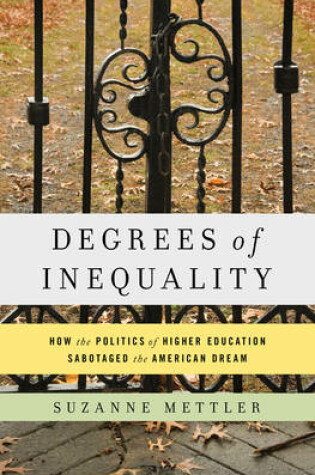Cover of Degrees of Inequality