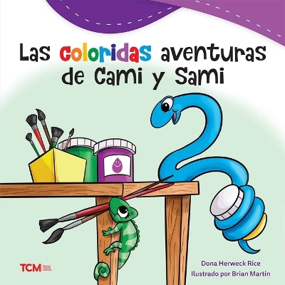 Book cover for Las coloridas aventuras de Cami y Sami