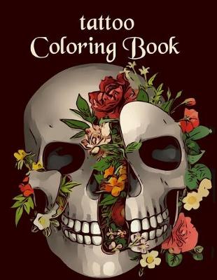 Book cover for Tattoo Coloring Book