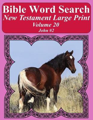 Book cover for Bible Word Search New Testament Large Print Volume 20