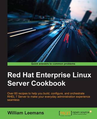 Book cover for Red Hat Enterprise Linux Server Cookbook