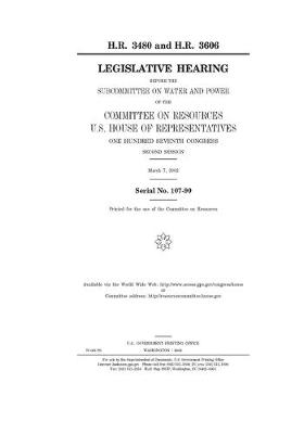 Book cover for H.R. 3480 and H.R. 3606