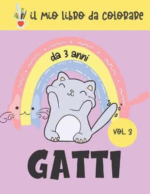 Book cover for Il mio libro da colorare GATTI