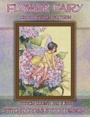 Book cover for Flower Fairy Cross Stitch Pattern