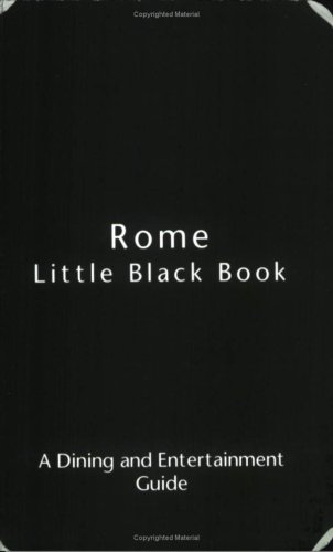 Book cover for Rome Little Black Book