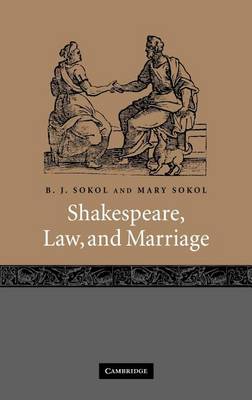 Book cover for Shakespeare, Law and Marriage