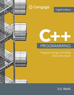 Book cover for Mindtapv2.0 for Malik's C++ Programming: Program Design Including Data Structures with 2020 Updates, 2 Terms Printed Access Card