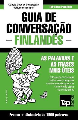 Book cover for Guia de Conversacao Portugues-Finlandes e dicionario conciso 1500 palavras