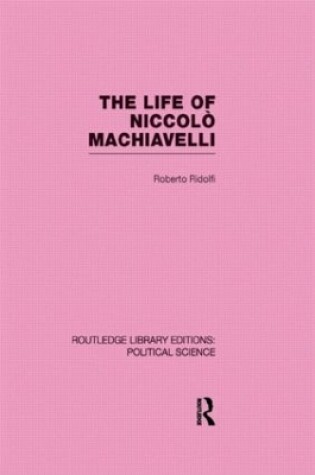 Cover of The Life of Niccolo Machiavelli