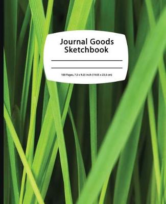 Cover of Journal Goods Sketchbook - Green Grass