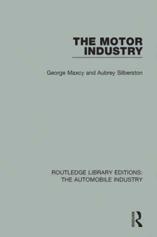 Cover of The Motor Industry