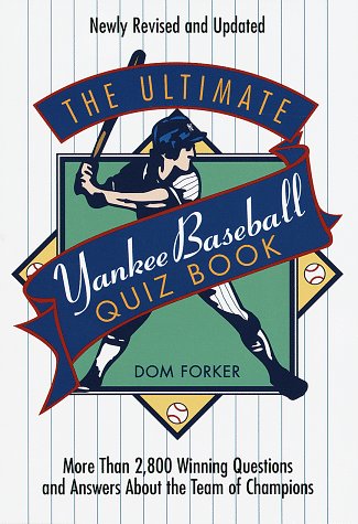 Book cover for The Ultimate Yankee Baseball Quiz Book