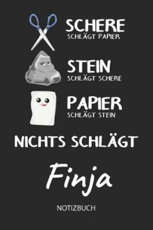 Cover of Nichts schlagt - Finja - Notizbuch