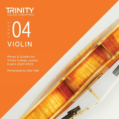 Book cover for Trinity College London Violin Exam Pieces 2020-2023: Grade 4 CD