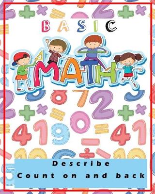 Book cover for BASIC MATH Describe Count on and back