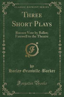 Book cover for Three Short Plays