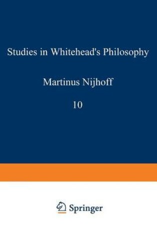 Cover of Studies in Whitehead’s Philosophy