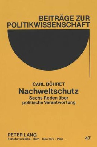 Cover of Nachweltschutz