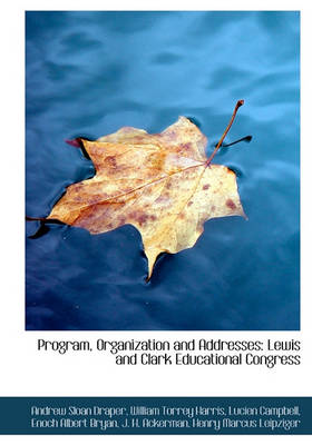 Book cover for Program, Organization and Addresses