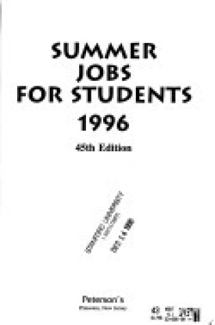 Cover of Summer Jobs USA