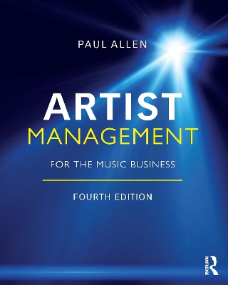 Book cover for Artist Management for the Music Business