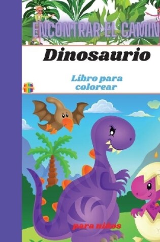 Cover of Libro de Dino para colorear para niños