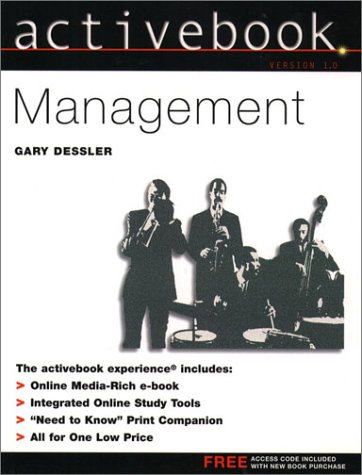 Book cover for Activebook, Management