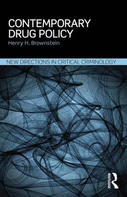 Book cover for Contemporary Drug Policy