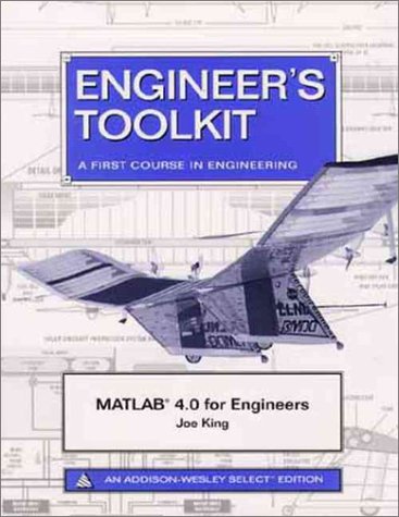 Book cover for Toolkit: Matlab 4.0 for Engineers