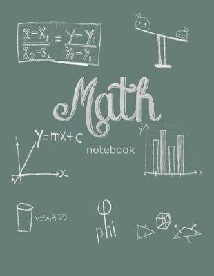 Book cover for Math Notebook